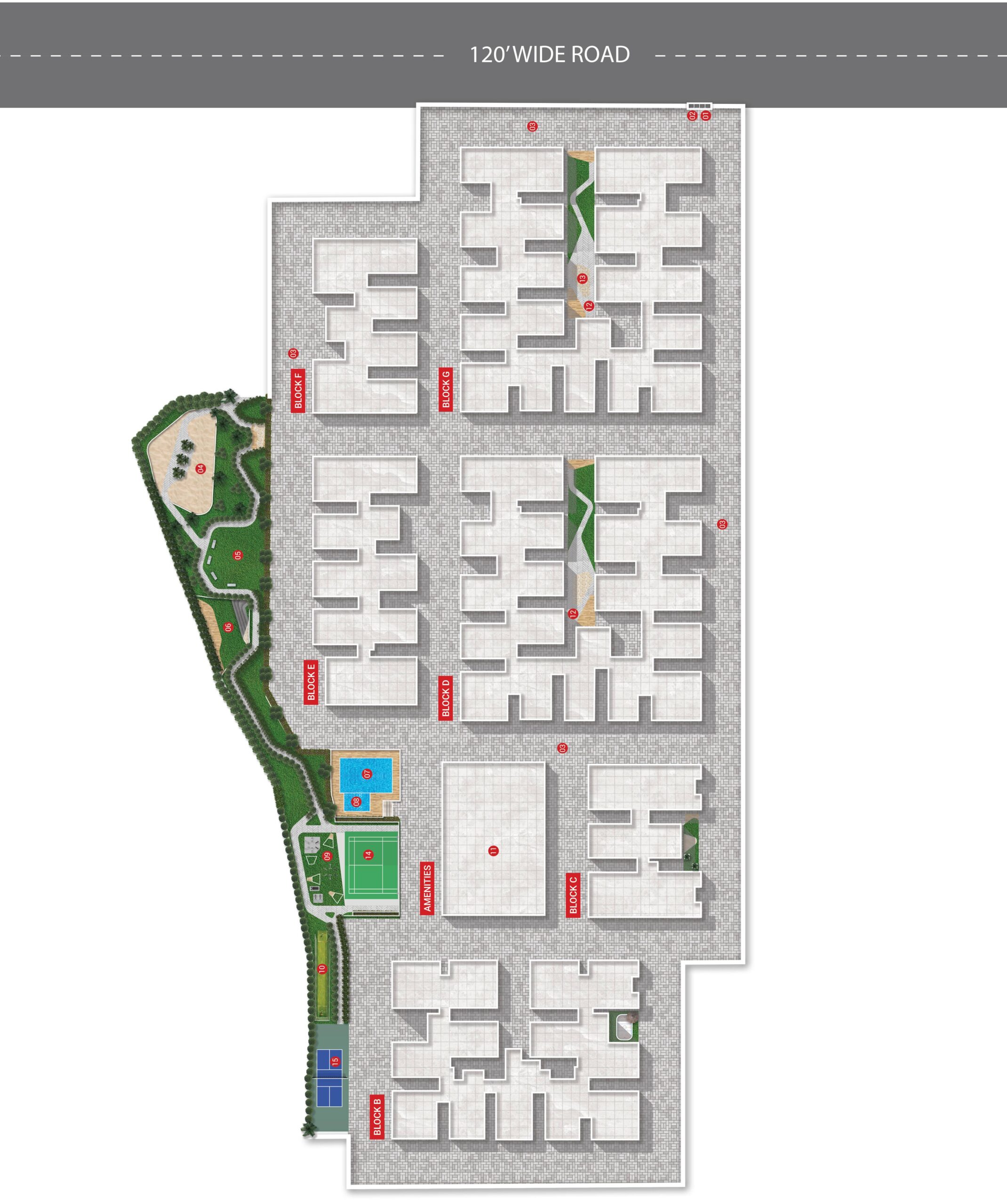 APR Praveens Higheria  floor plan layout